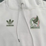 24-25 Mexico (white) Fleece Adult Sweater tracksuit