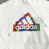 24-25 Adidas (white) Fleece Adult Sweater tracksuit