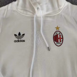 24-25 AC Milan (white) Fleece Adult Sweater tracksuit