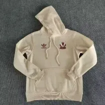 24-25 Liverpool (beige) Retro Jersey Fleece Adult Sweater tracksuit