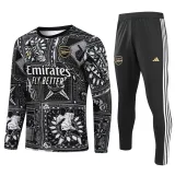 23-24 Arsenal (black) Adult Sweater tracksuit set