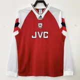 Long sleeve 92-94 Arsenal home Retro Jersey Thailand Quality