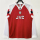 Long sleeve 92-94 Arsenal home Retro Jersey Thailand Quality