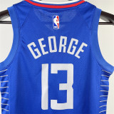 24童装快船队Los Angeles Clippers Youth children's clothing:GEORGE 13#
