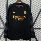 23-24 Real Madrid Third Away Long sleeve Thailand Quality