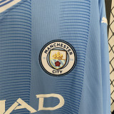 23-24 Manchester City home Long sleeve Thailand Quality