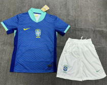 24-25 Brazil Away Set.Jersey & Short High Quality
