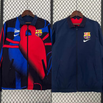 23-24 Barcelona (two-sided) Windbreaker Soccer Jacket