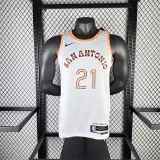 24 马刺 San Antonio Spurs City Edition：DUNCAN  21#