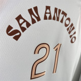 24 马刺 San Antonio Spurs City Edition：DUNCAN  21#