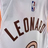 24 马刺 San Antonio Spurs City Edition：LEONARD  2#