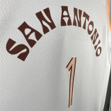 24 马刺 San Antonio Spurs City Edition：WEMBANYAMA  1#