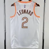 24 马刺 San Antonio Spurs City Edition：LEONARD  2#