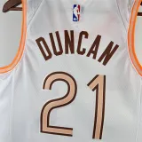 24 马刺 San Antonio Spurs City Edition：DUNCAN  21#