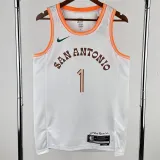 24 马刺 San Antonio Spurs City Edition：WEMBANYAMA  1#