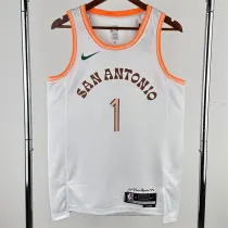 24 马刺 San Antonio Spurs City Edition：WEMBANYAMA  1#
