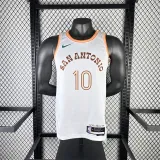 24 马刺 San Antonio Spurs City Edition：SOCHAN  10#