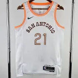 24 马刺 San Antonio Spurs City Edition：DUNCAN  21#