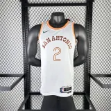 24 马刺 San Antonio Spurs City Edition：LEONARD  2#