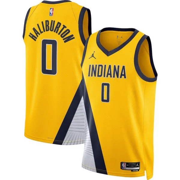 23 步行者 Indiana Pacers Flying Man Limited:HALIBURTON  0#