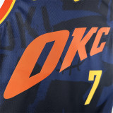 24 雷霆 Oklahoma City Thunder City Edition：7#  HOLMGREN