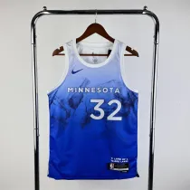 24森林狼 Minnesota Timberwolves City Edition:TOWNS  32#