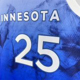 24森林狼 Minnesota Timberwolves City Edition:ROSE  25#