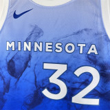 24森林狼 Minnesota Timberwolves City Edition:TOWNS  32#