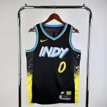 24 步行者 Indiana Pacers City Edition:HALIBURTON  0#