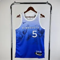 24森林狼 Minnesota Timberwolves City Edition:EDWARDS  5#