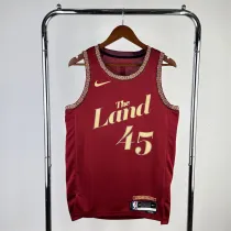 24 骑士 Cleveland Cavaliers City Edition :45#  MITCHELL
