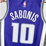 23国王队 Sacramento Kings Away SABONIS  10#