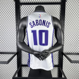 23国王队 Sacramento Kings home SABONIS  10#