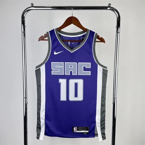 23国王队 Sacramento Kings Away SABONIS  10#
