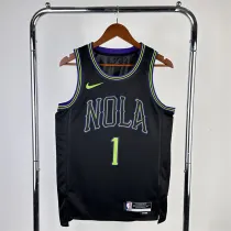 24 鹈鹕 New Orleans Pelicans City Edition :WILLIAMSON  1#