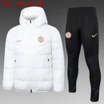 23-24 Chelsea (white) Cotton-padded clothes Soccer Jacket