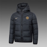 23-24 Chelsea (black) Cotton-padded clothes Soccer Jacket