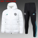 23-24 Manchester United (white) Cotton-padded clothes Soccer Jacket