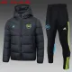 23-24 Arsena (black) Cotton-padded clothes Soccer Jacket