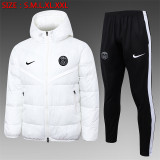 23-24 Paris Saint Germain (white) Cotton-padded clothes Soccer Jacket