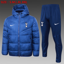 23-24 Tottenham Hotspur (Colorful Blue) Cotton-padded clothes Soccer Jacket
