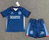 Kids kit 23-24 Cruz Azul Third Away Thailand Quality