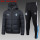 23-24 Gremio (black) Cotton-padded clothes Soccer Jacket