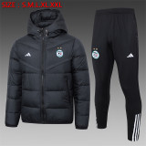 23-24 Algeria (black) Cotton-padded clothes Soccer Jacket