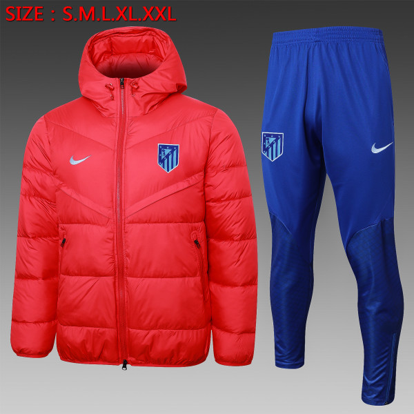 23-24 Atletico Madrid (red) Cotton-padded clothes Soccer Jacket