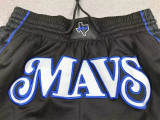 24 达拉斯小牛 Dallas Mavericks City Edition Embroidered Pocket Ball Pants