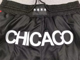 24芝加哥公牛 Chicago Bulls City Edition Black Pocket Pants