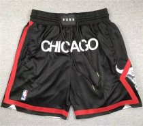 24芝加哥公牛 Chicago Bulls City Edition Black Pocket Pants