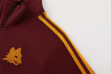 24-25 AS Roma (bordeaux) Jacket Adult Sweater tracksuit set