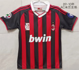 09-10 AC Milan home Retro Jersey Thailand Quality